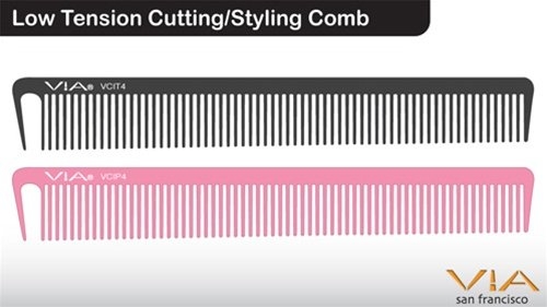 Via Low Tension Cutting/Styling Comb