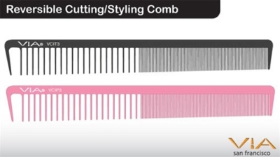 Via Reversible Cutting Styling Comb
