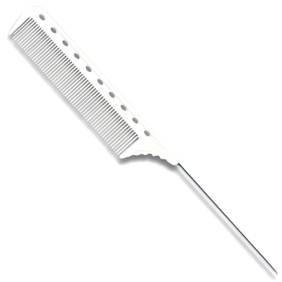 YS Park 122 Tail Comb - White