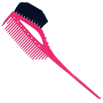 YS Park 640 Tinting Comb/Brush - Pink